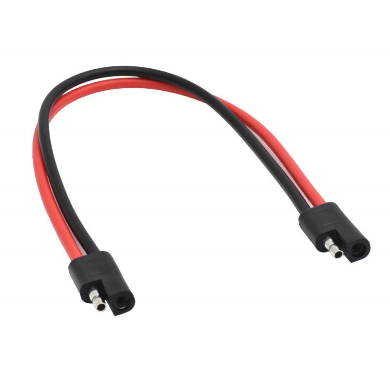 SAE Connector with Socket for Solar Panel or Car Batteries, 12AWG Thickness, 30 cm