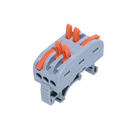 3-Pole/Double Rail Connector PCT-223