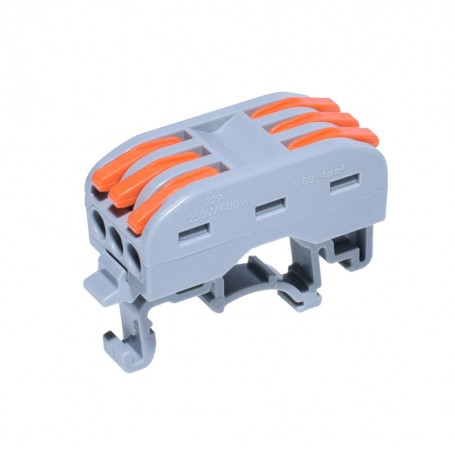 3-Pole/Double Rail Connector PCT-223