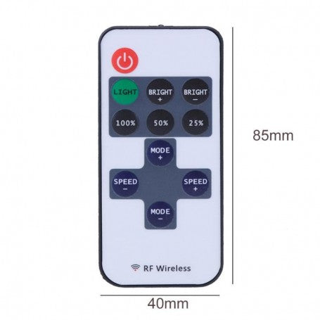 RF Wireless Single Color LED Strip Controller