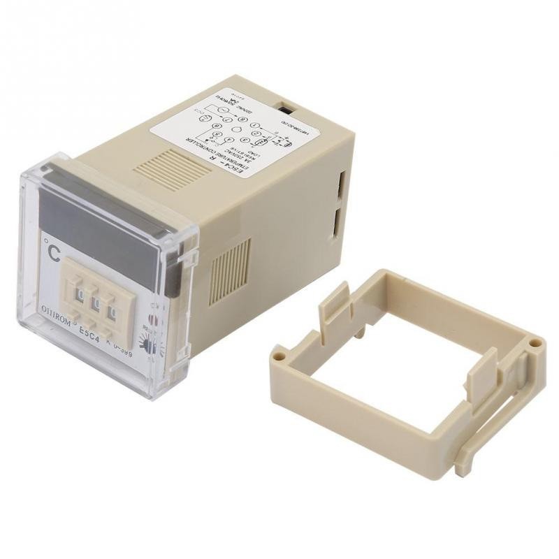 Digital Temperature Controller, Digital Display, E5C4 200/220V, K 0-399