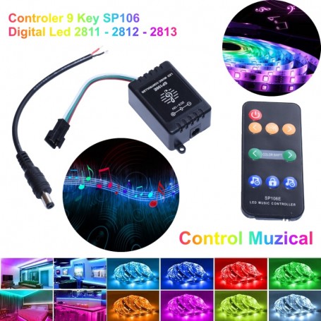 LED Music Pixel Controller 2811-2812