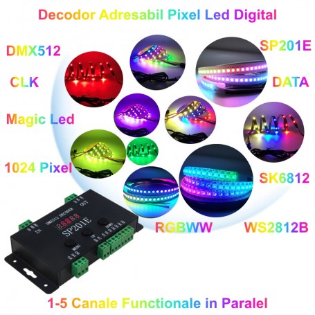 SP901E Digital LED Pixel Controller