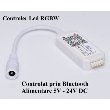RGBW LED Controller with Bluetooth 5-24V