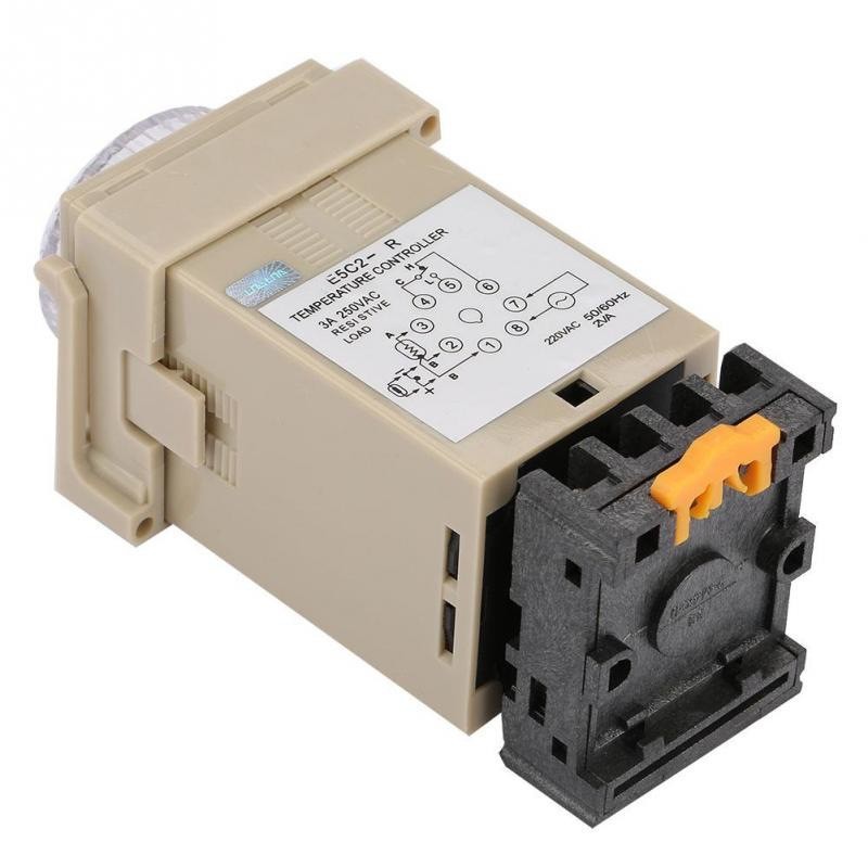 Mechanical Temperature Controller, E5C2 200/220V, K 0-400