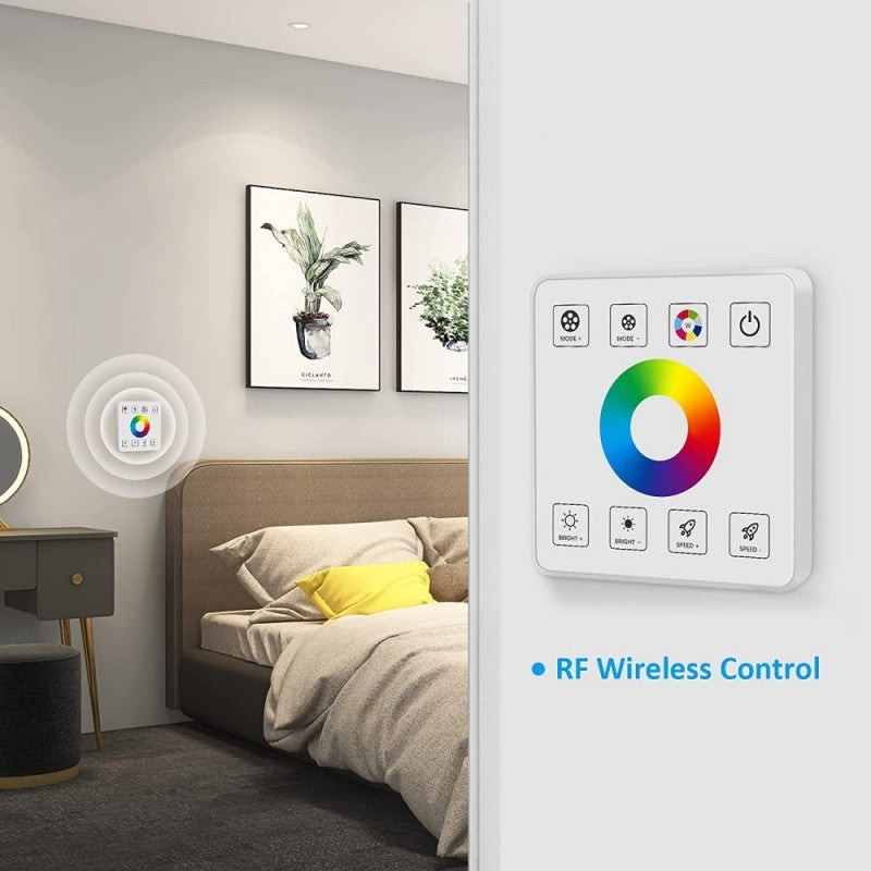 RGB LED Controller + Touch Panel 5V-24V - 30A