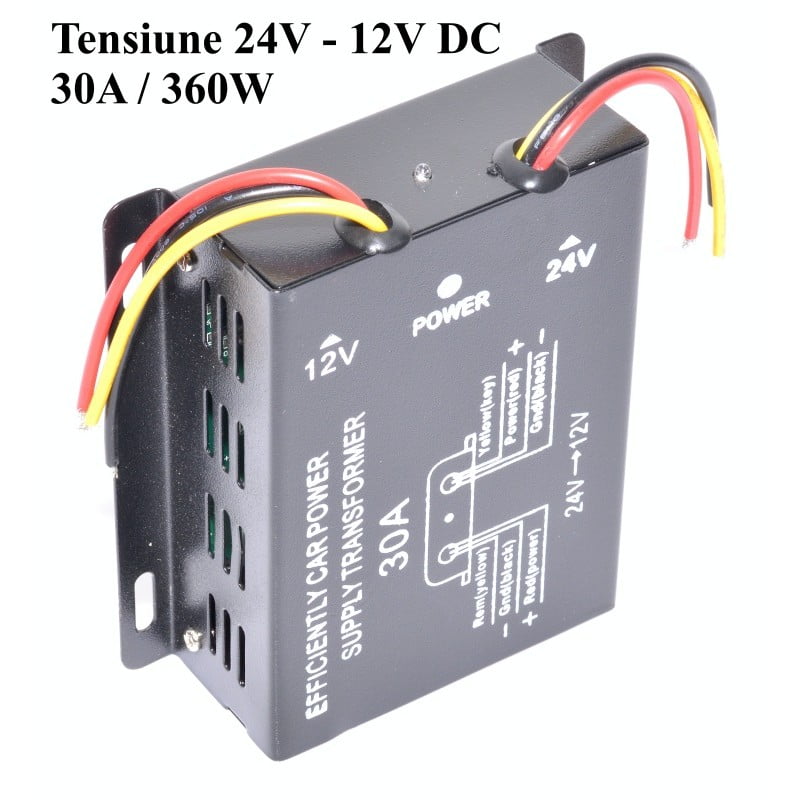 24V-12V DC 30A Car Voltage Converter