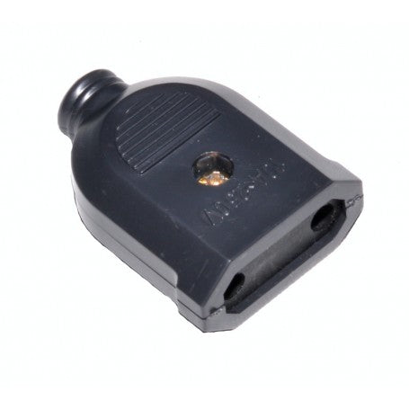 EU Plug 10A-250V Black