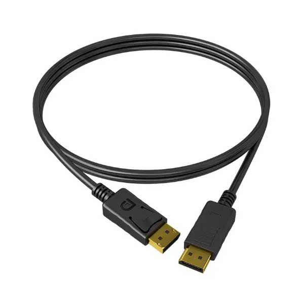 4K DisplayPort Cable, Gold-Plated Contacts, 3 meters, ElectroAZ