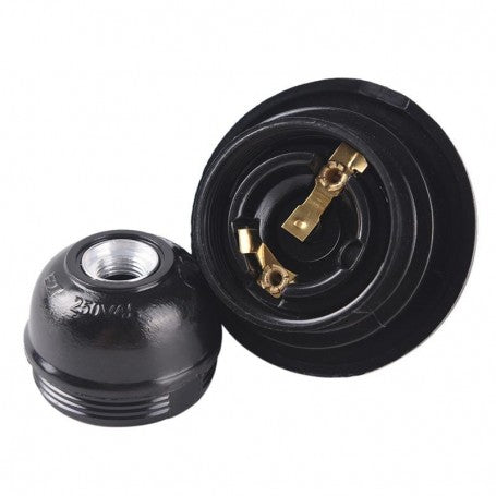 E27 Plastic Lampholder with Skirt 250V
