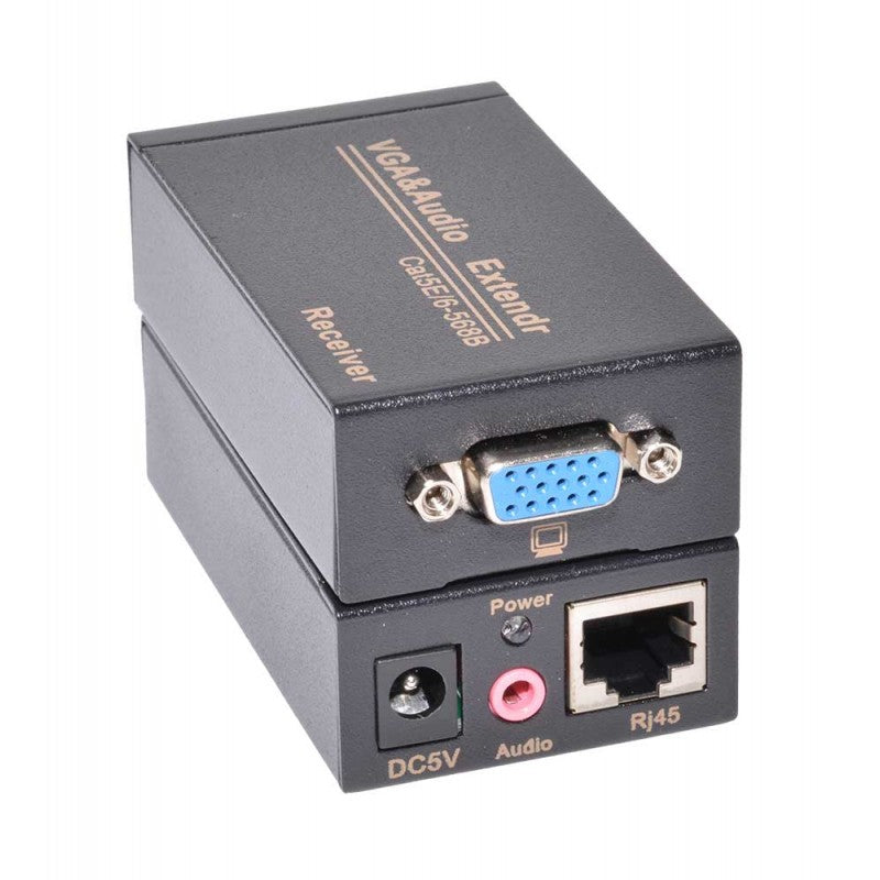 VGA Extender 100m + Audio, via UTP/FTP