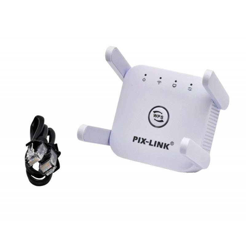Wireless N Extender 4 Antennas 300Mbps, Dynamic Pix-Link WPS / WR24Q