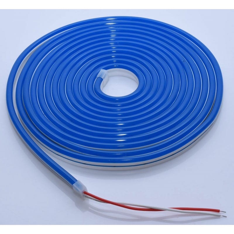 LED Neon Strip, Flexible, 5m, Blue