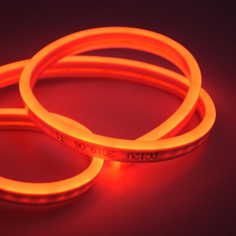LED Neon Strip, 12V, Flexible, 5m, Red