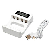Digital Super Fast Battery Charger 4*AA/4*AAA C704-A4