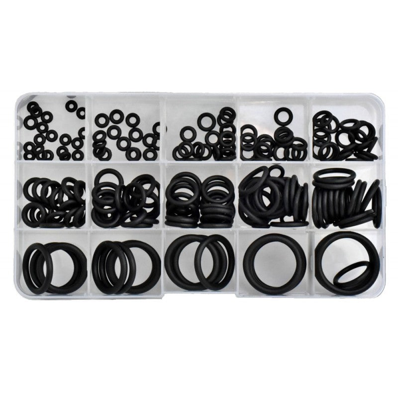 Nitrile Rubber O-Rings - 200 Pcs/Set