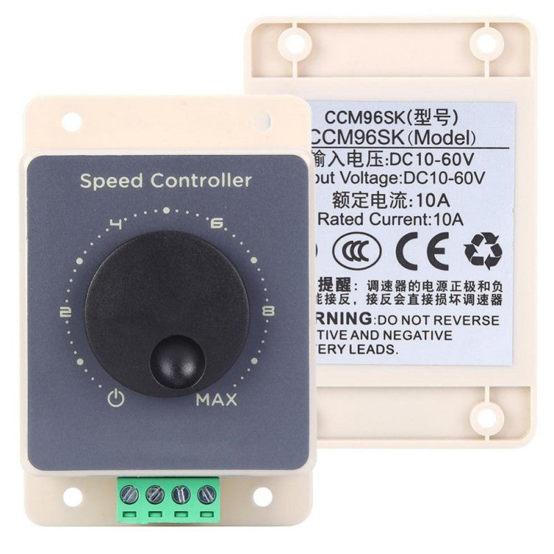 Dimmer Switch for Motors 10-60V/10A
