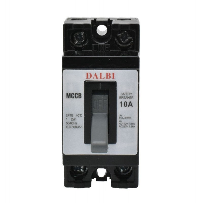 NT50 Mini MCCB Circuit Breaker - 10A