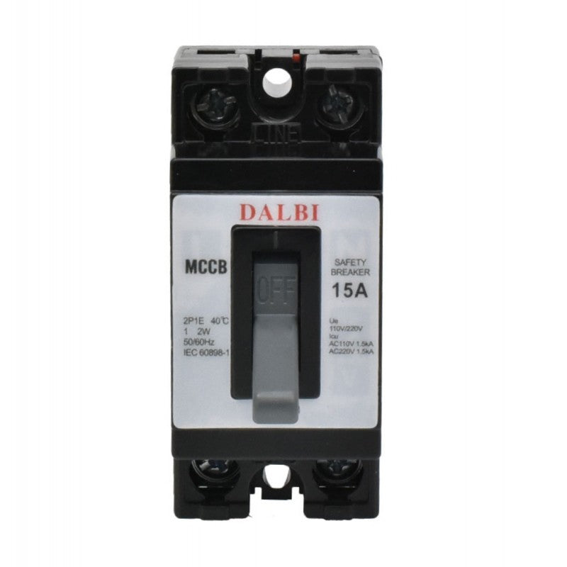 NT50 Mini MCCB Circuit Breaker - 15A