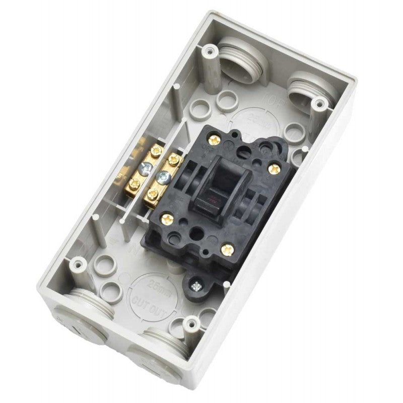 Waterproof Disconnect Switch 2P - 35A / 440V