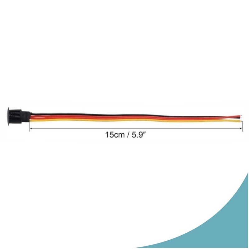 Touch Switch, 13mm Sensor, Dimmable 12V-2.5A / HST06 - BLACK