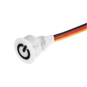 Touch Sensor Switch 13mm Dimmable 12V-2.5A / HST06 - WHITE