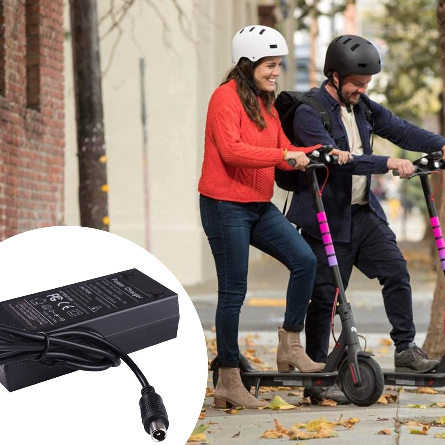 24V Li-ion Electric Bicycle/Scooter Charger, Output 29.4V-2A, ElectroAZ