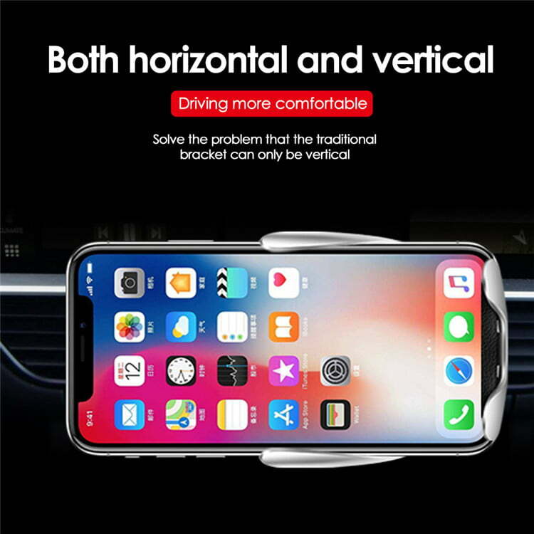 Wireless Car Charger with Phone Holder