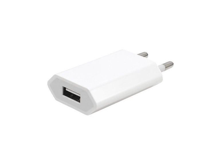 iPhone charger, 220V, 1A, USB