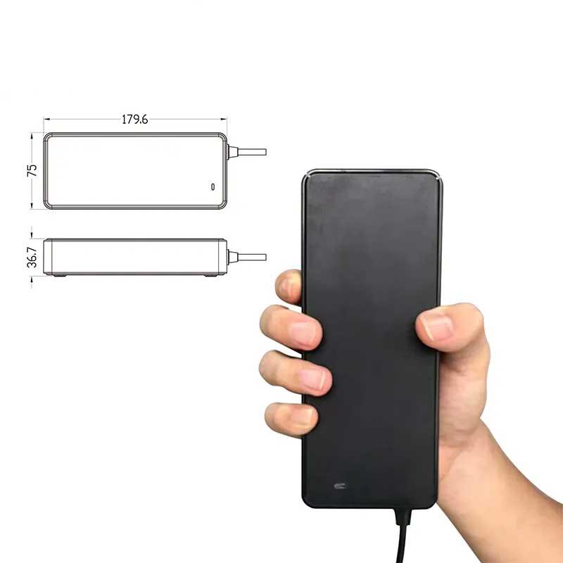24V Li-ion Electric Bicycle/Scooter Charger, Output 29.4V-2A, ElectroAZ