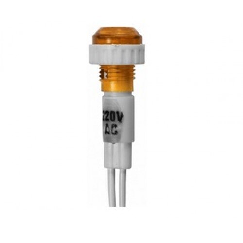 Voltage Presence Indicator, 220V, Wired, Orange