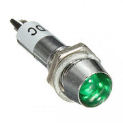 Pilot Light Voltage Indicator, 220V, Metal, Green