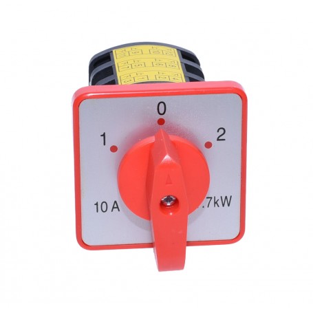 1-0-2 Changeover Switch with Came 10A/1.7KW