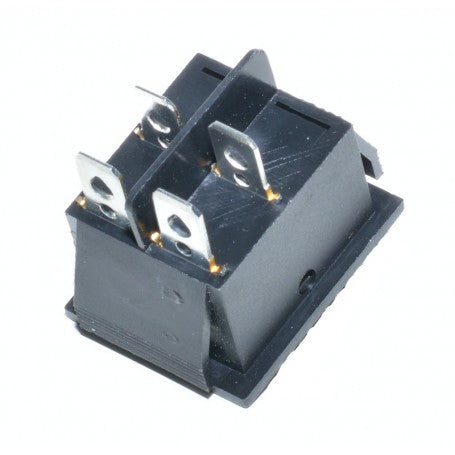 IRS Rocker Switch Black 15A-250V KCD4