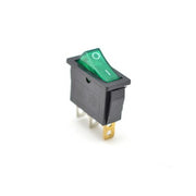 IRS ON-OFF Button 3 Terminals 220V Green