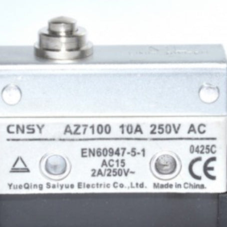 AZ 7100 Push Button Limit Switch, Instantaneous, 10A, Voltage 250V AC
