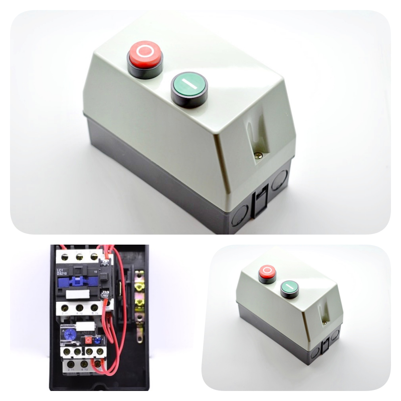 Motor Switch with Contactor, LC1/D3210, Protection Relay, 12A