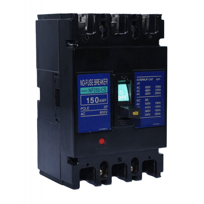 NF-250A Switch, 3 Pole 600V, ON-OFF Lever, No-Fuse