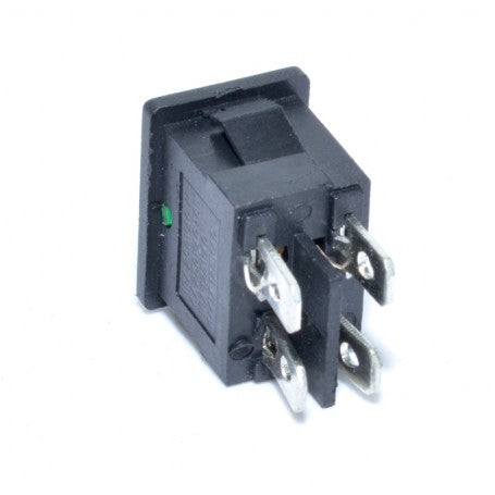 ON/OFF Mini Switch 220V Green LED 4C