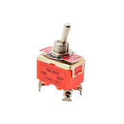 Double ON-OFF-ON Toggle Switch Rod 220V-15A