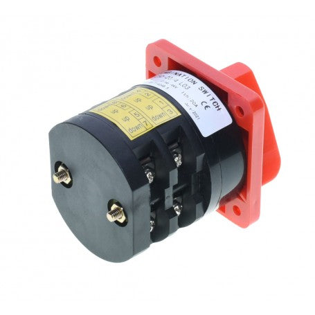 Cam Switch 4-Pole 0-1, 20A/4KW, 660V, IP42