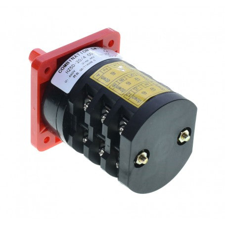 6-Cam Switch 0-1, 20A/4KW, IP42, 660V