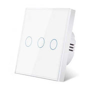 Classlights Triple Touch Switch White, Tempered Glass, LED
