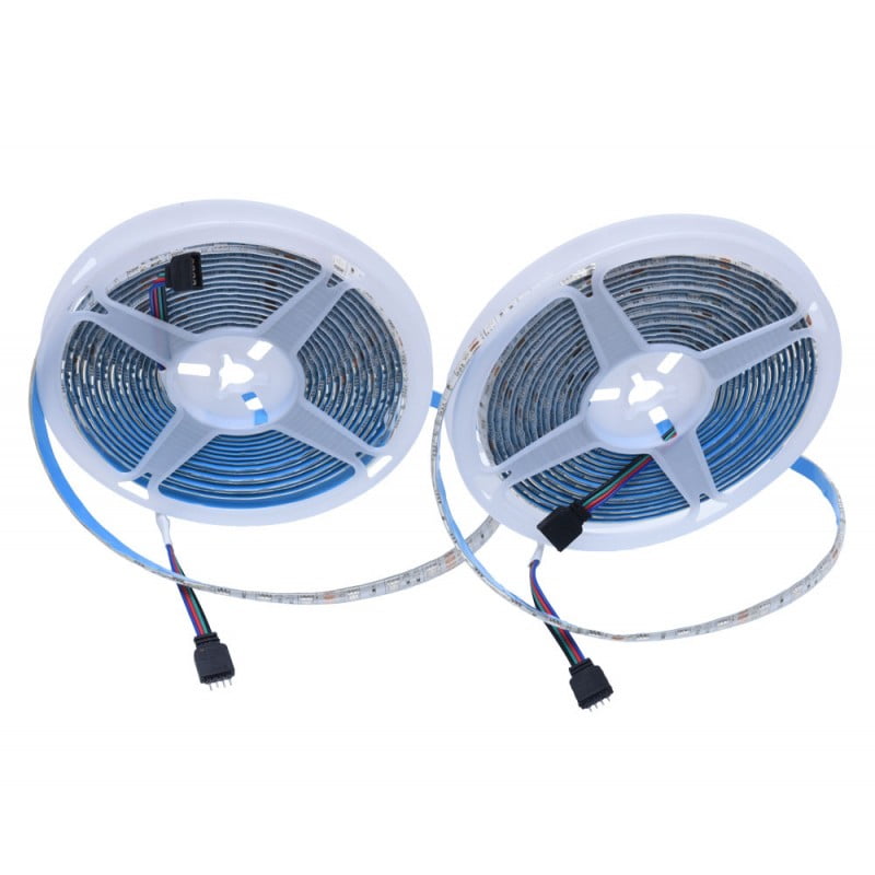 10m 5050 RGB IP65 LED Strip Kit with Bluetooth + Remote Control