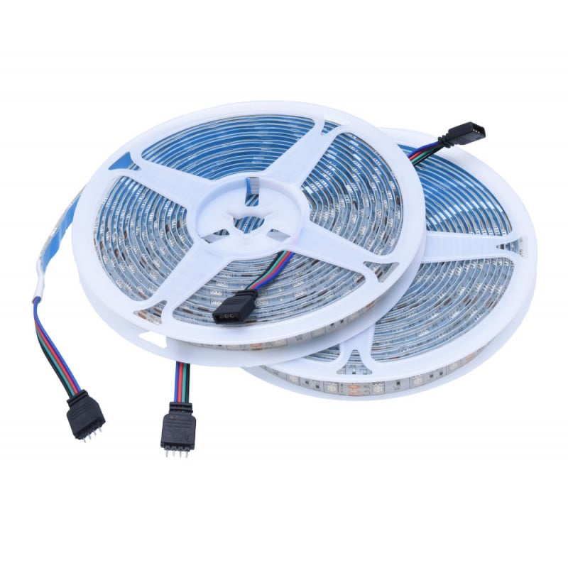 10m 5050 RGB IP65 LED Strip Kit with Bluetooth + Remote Control