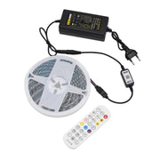 5m 5050 RGB IP65 LED Strip Kit with Bluetooth + Remote