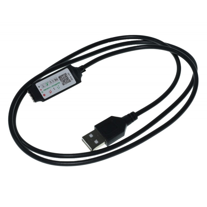 RGB LED Strip Kit for TV, Remote Control + Bluetooth