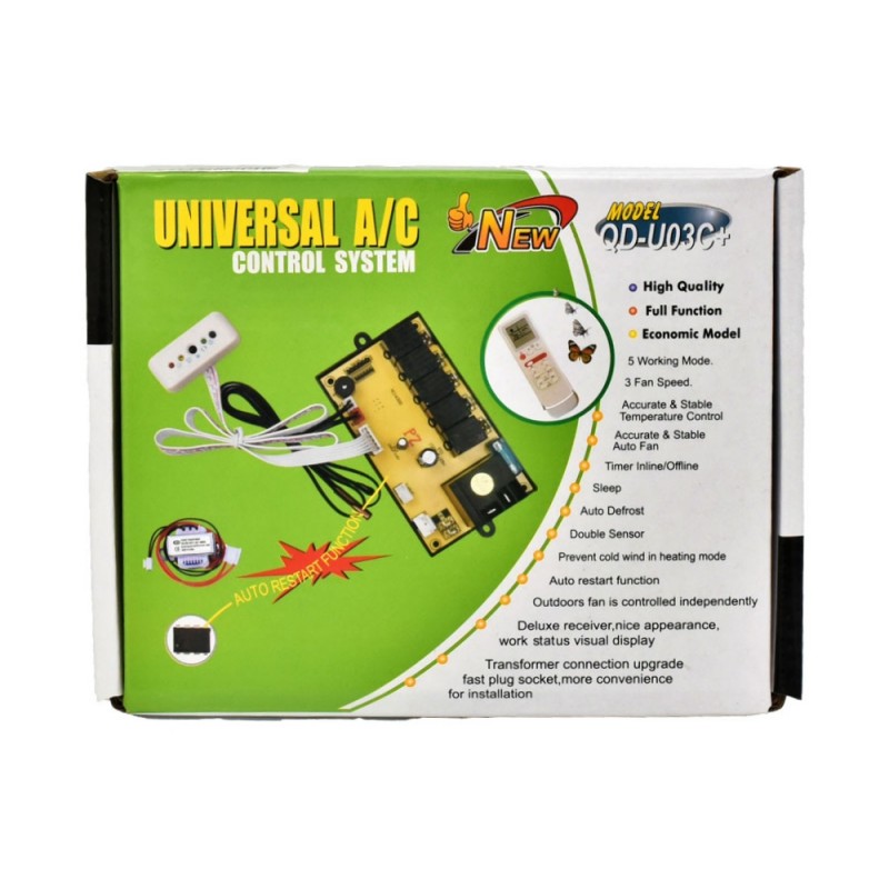 Universal QD-U03C+ Control Kit for A/C Units