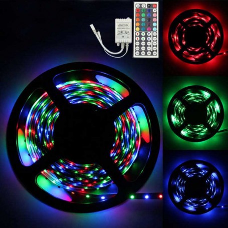 RGB LED Strip Kit with Power Supply and Controller