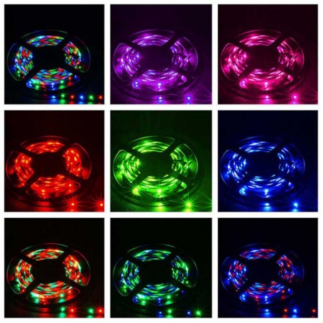 RGB LED Strip Kit with Power Supply and Controller